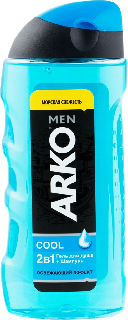 Гель для душа мужской ARKO Men 2в1 Cool